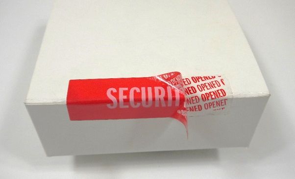 Security Labels for Pill Boxes